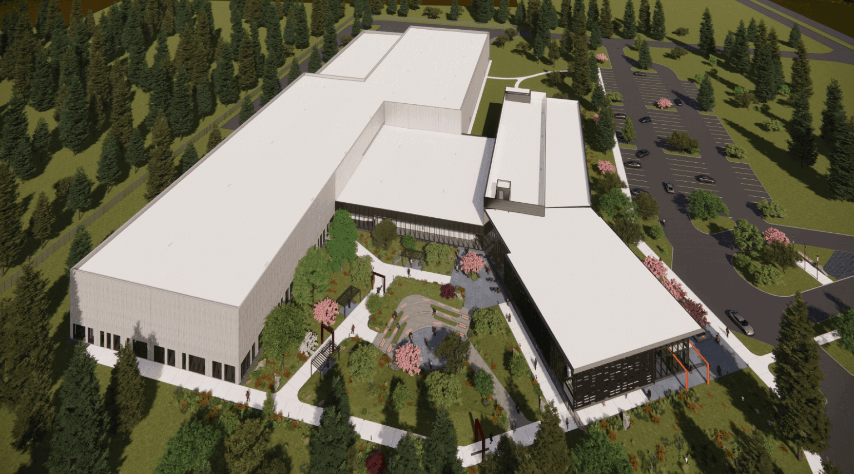 Artist’s rendering of North American facility