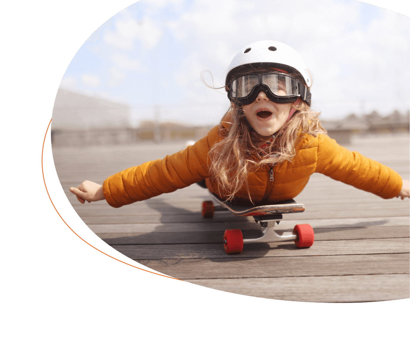 GIRL ON SKATEBOARD