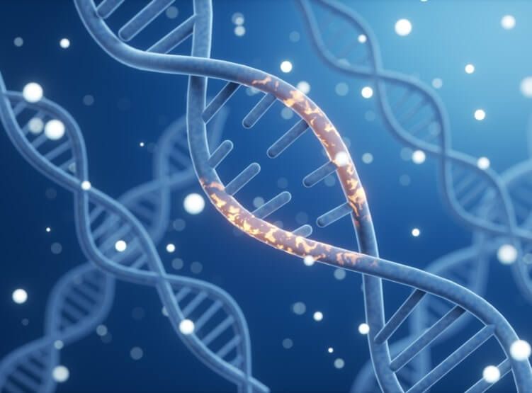DNA strands